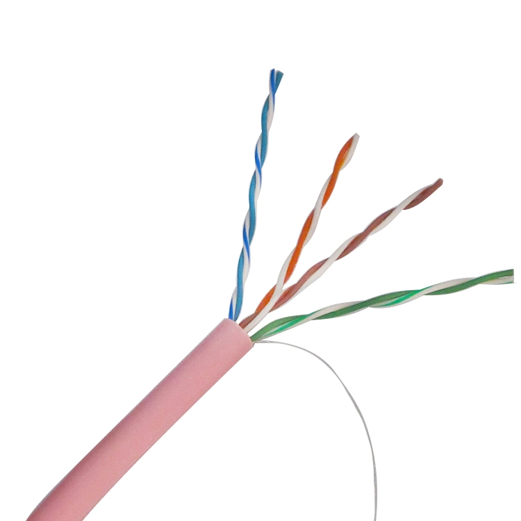 Precio barato de cobre desnudo Cable gris Cat5e de la fábrica de cable UTP CAT5 de datos