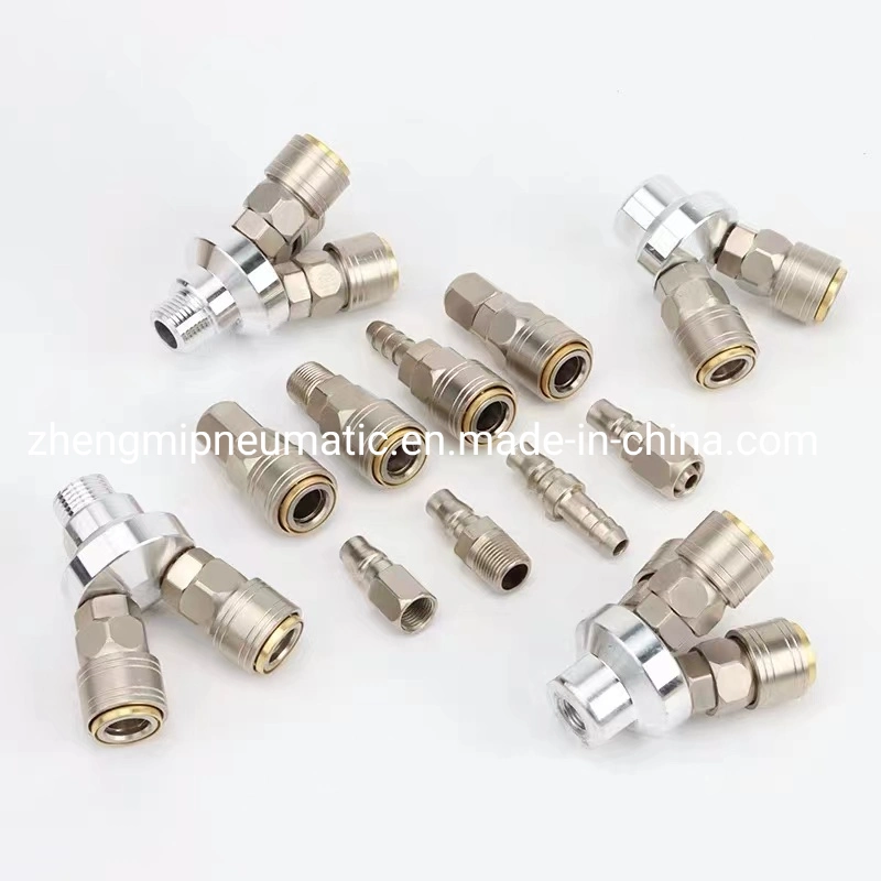 Self-Locking 40sp Quick Push Connector Metal Coupler Fitting