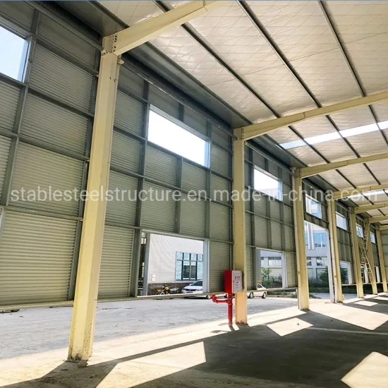 Fábrica Prefabricados Construcción de Metal Construcción estructura de Acero Taller de estructura Con grúa