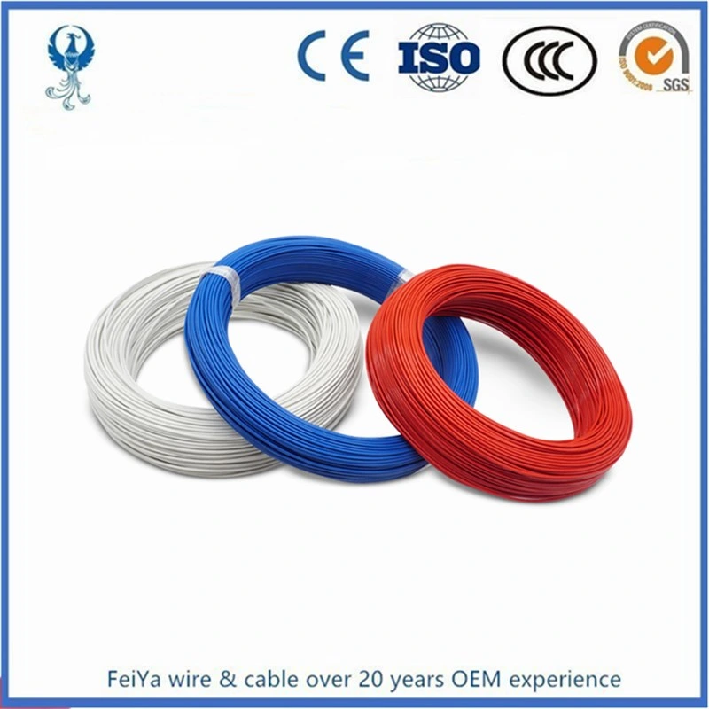 Cableado eléctrico de temperatura alta de Teflón cable 30AWG