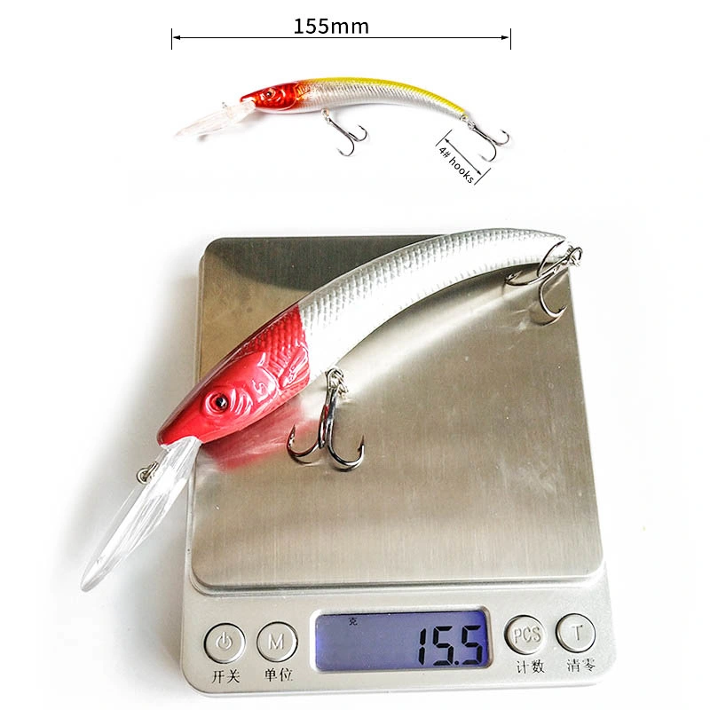 Hot Selling 155mm	15.5g Fishing Lure Hard Bait Pencil Floating Lures Minnow Yozurirapales Yozuri Pesca De Cierra