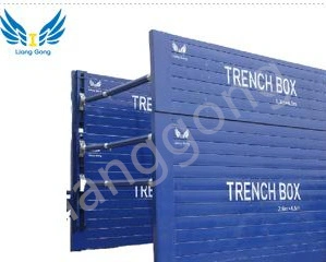 Lianggong Made Trench Box Supporting System for Pipes Excavation Construction