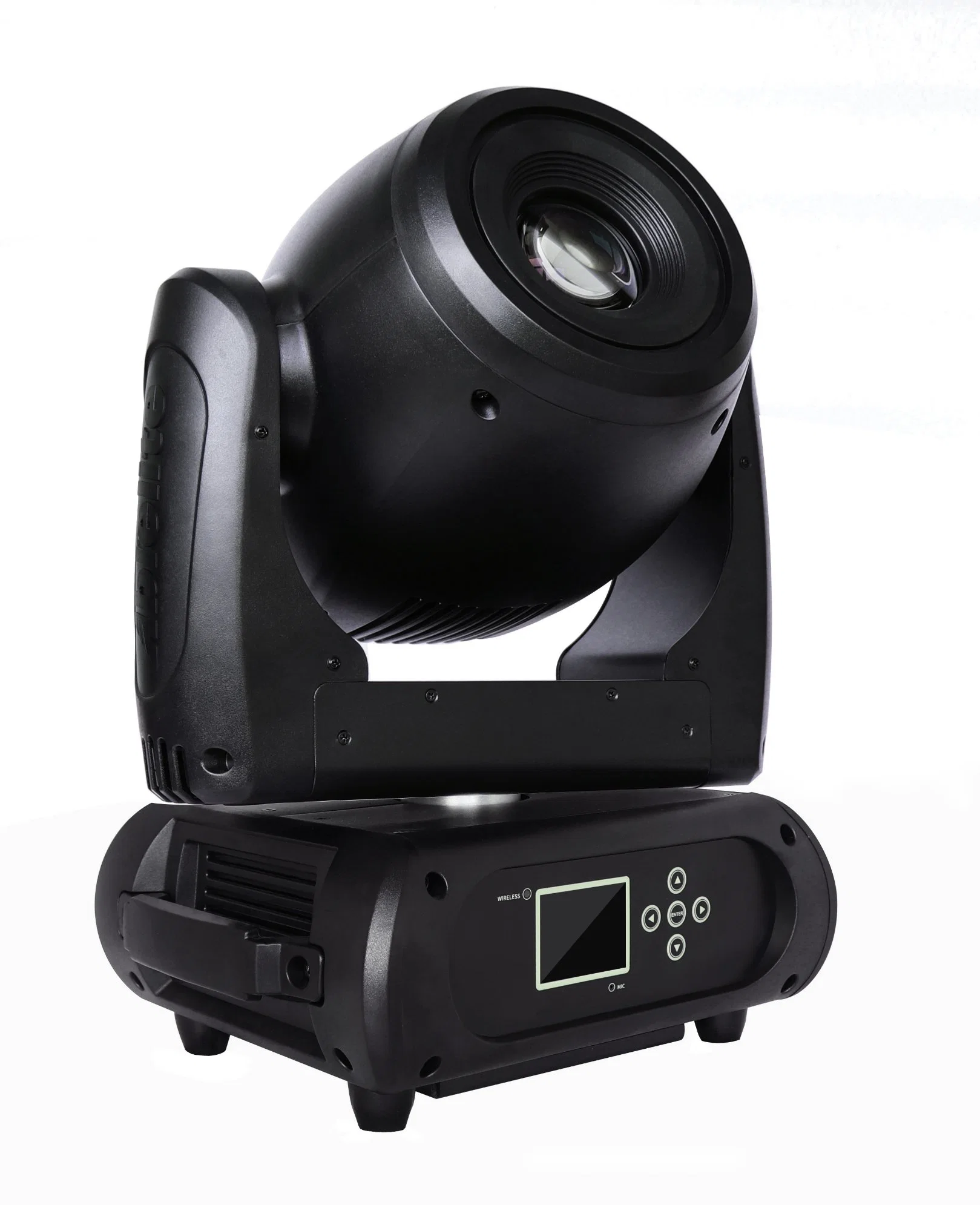 Foco LED avanzada de cabezal movible de 190W luz DJ Fase LED blanco.