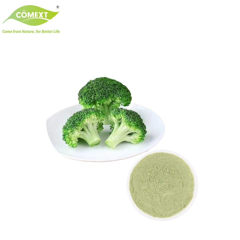 Comext échantillon gratuit d'alimentation de l'extrait de brocoli Légumes Sulforaphane Poudre Poudre pour améliorer l'immunité
