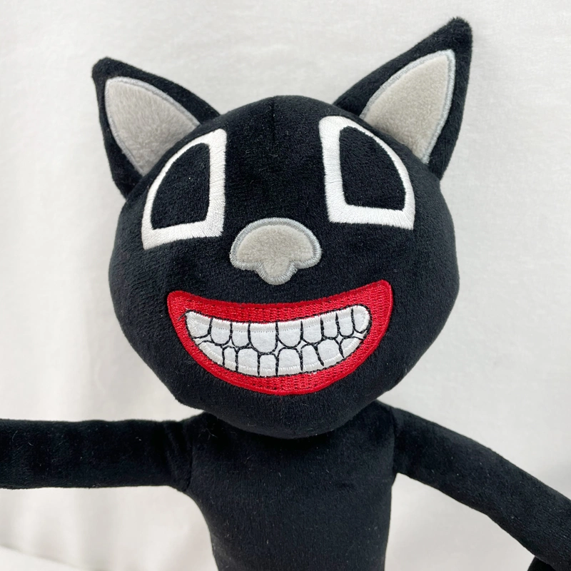 Novo design do bebé suave para crianças brinquedo recheadas 35cm Carton gato e cão Sirene de Halloween Chefe Peluche Chirstmas Peluche para crianças