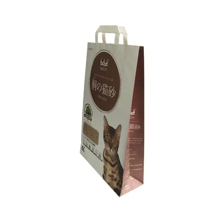 Manufacture Directly Supply Dog Food Printed Packaging Pet Food Bag Travel Convenient Cat Dog Food Bag