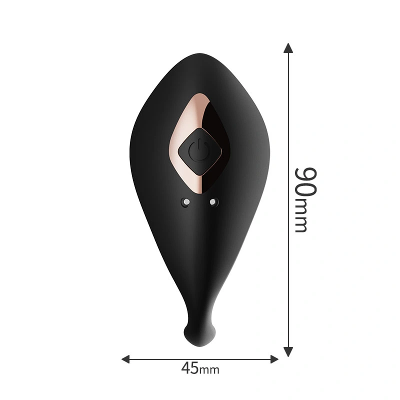 Invisible Wearable Vibrating Wand USB Rechargeable Remote Vibrator Silicone Clitoris Vagina Massager for Women