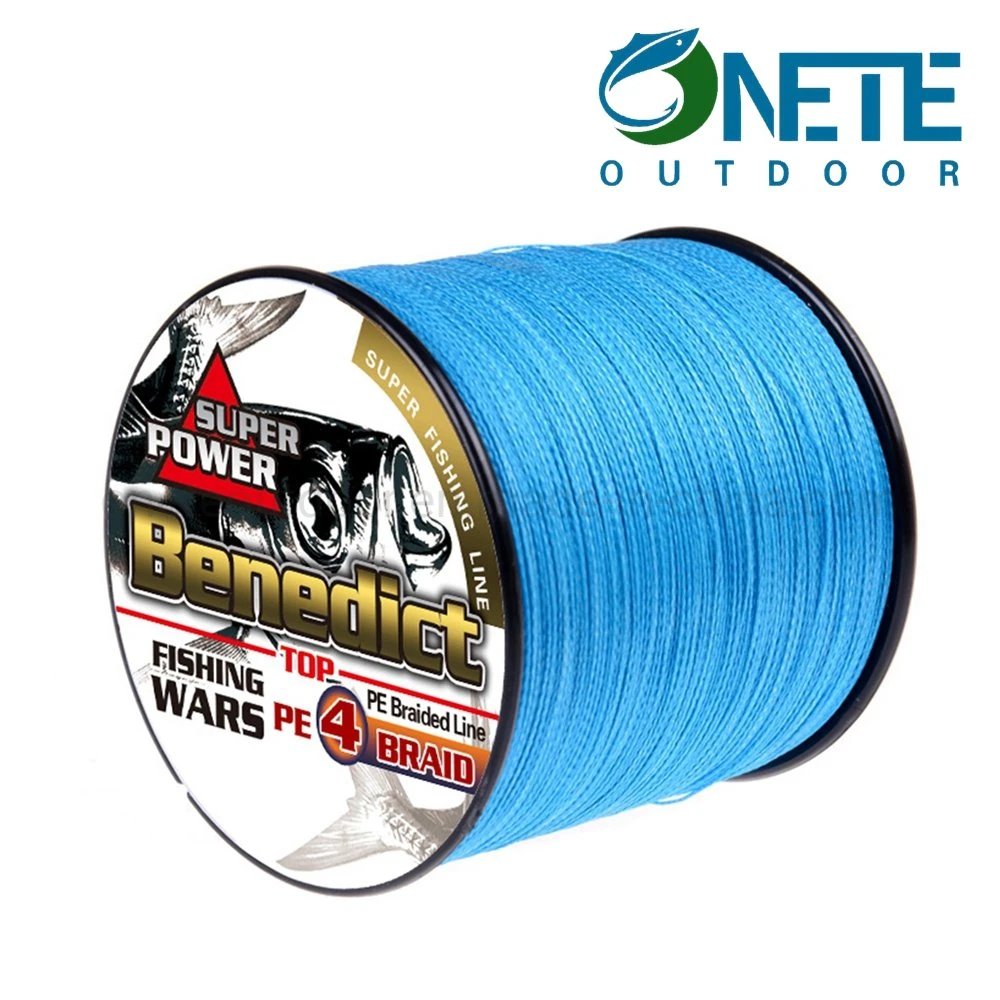 Big Game Fishing Tackle 4 Strands 300m Pack 0.1-0.55mm 6--100 Lbs PE Braided Fishing Line