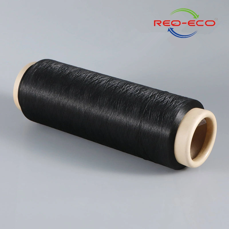 Multi-Ply Recycled 100% Polyester Semi-Dull Spun Yarn for Weaving