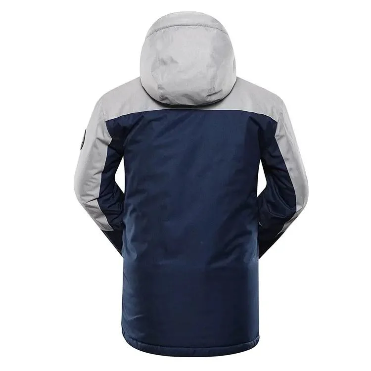 Chaquetas impermeables impermeables impermeables de montaña Hooded Outdoors Custom Chaqueta de esquí para hombre Ropa de nieve para esquiar