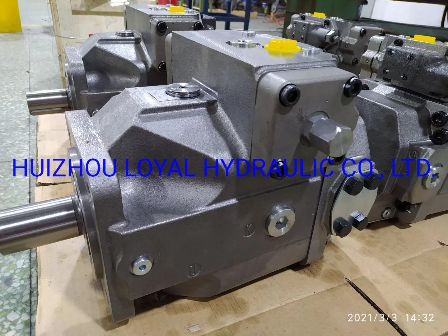 Hydraulic Pump A4vso125/A4vso180/A4vso250 Piston Pump for Hydraulic System, Ceramic Factory, Aluminum Plant, Pressure System and Steel Plant