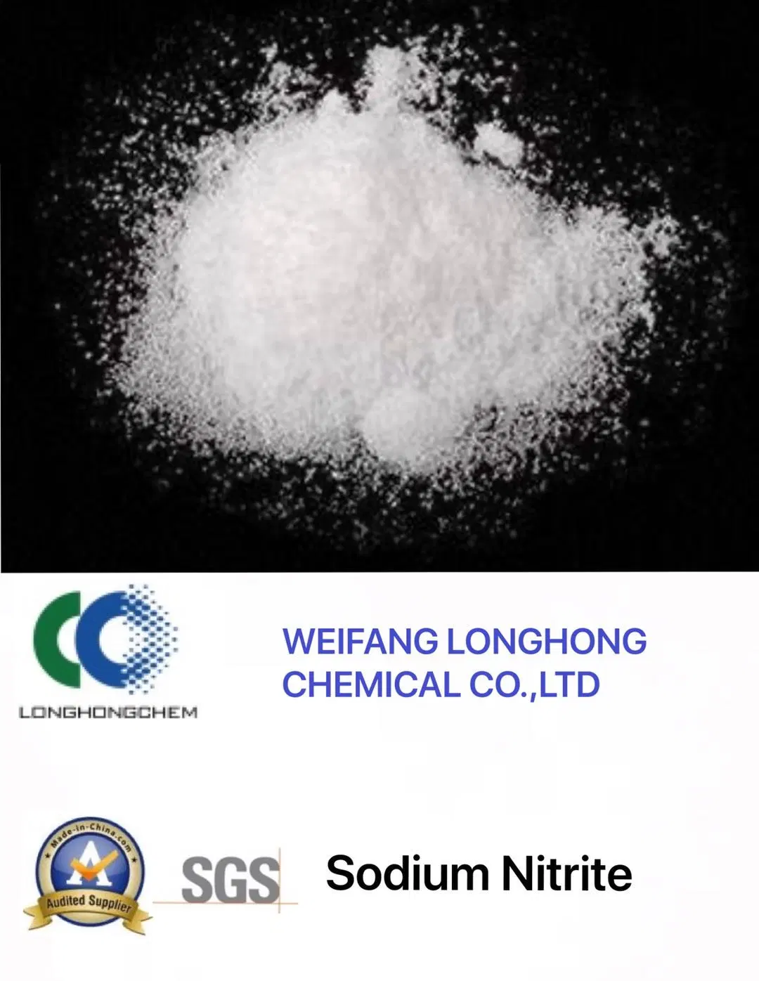 High quality/High cost performance Sodium Nitrite 99% Used as Color Protector for Meat Products CAS No. 7632-00-0