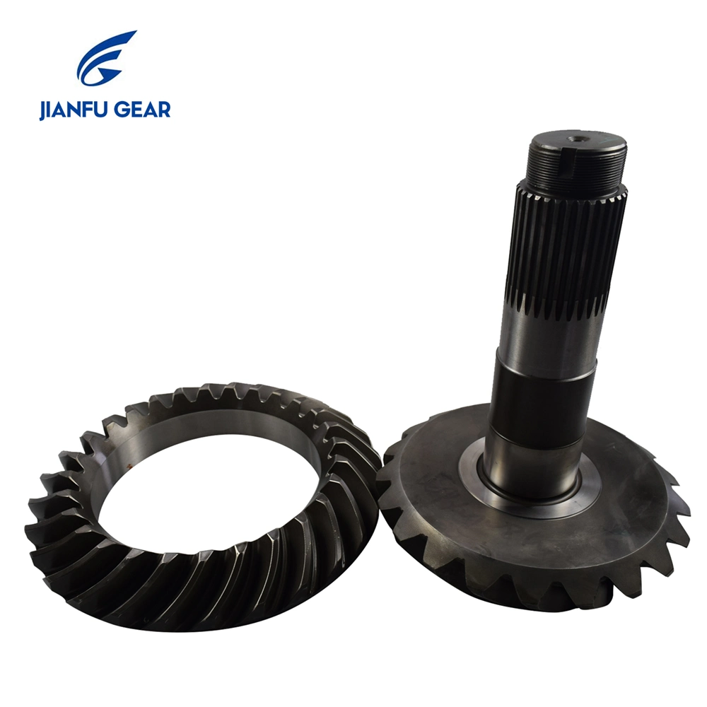 Custom Heavy Duty Engineering Vehicle Hard Bevel Gear Bevel Gear Helical Gear