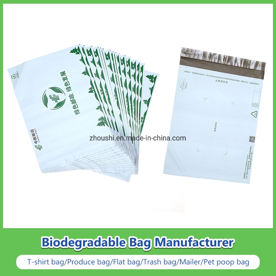 Customized Biodegradable, Compostable T-Shirt/ Packaging/Hand/Shopping/Roller/Trash /Mail/Envelope/Pet Poop/Cloth/Supermarket/Garbage Plastic Bags Manufacturer