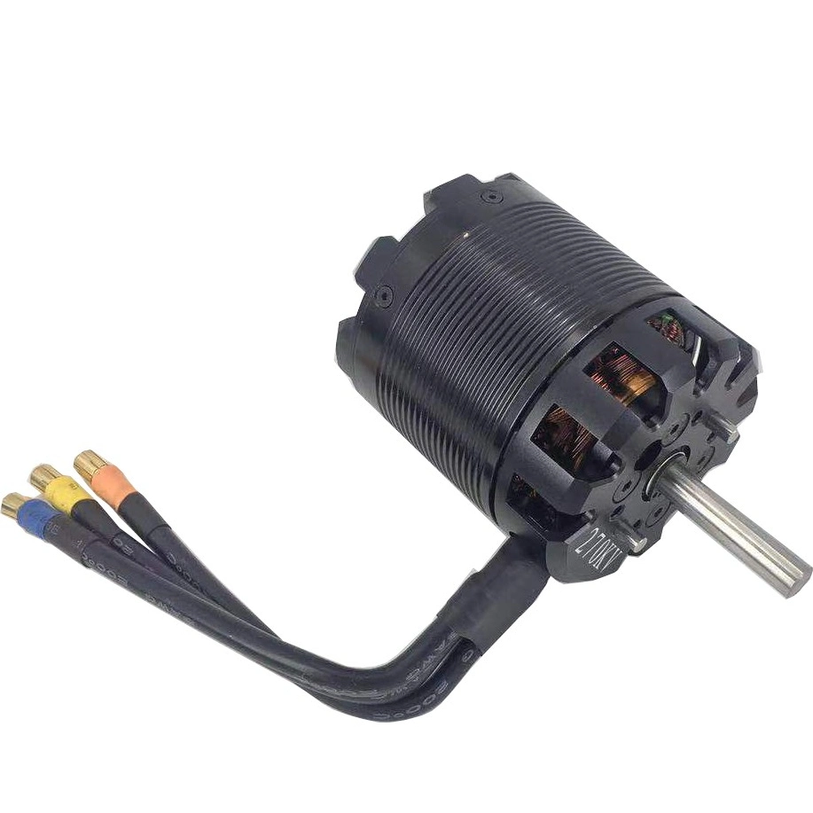 Quanly D65L76 Water-Cooled 20p Brushless Outrunner Motor 230kv 6500W Max.