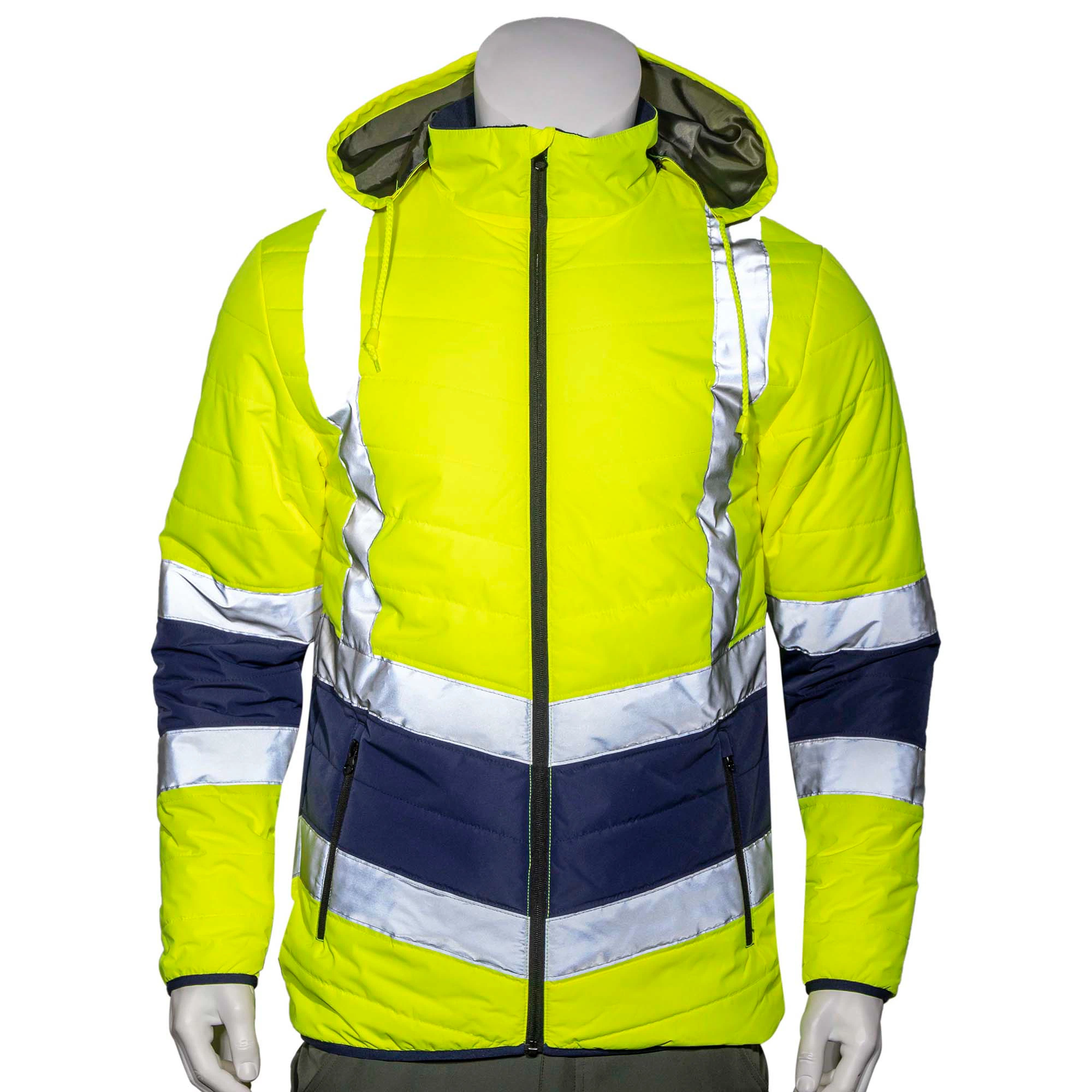 ملابس نسائية عاكسة من RainWear Safety Product ارتداء الستر الشتوي