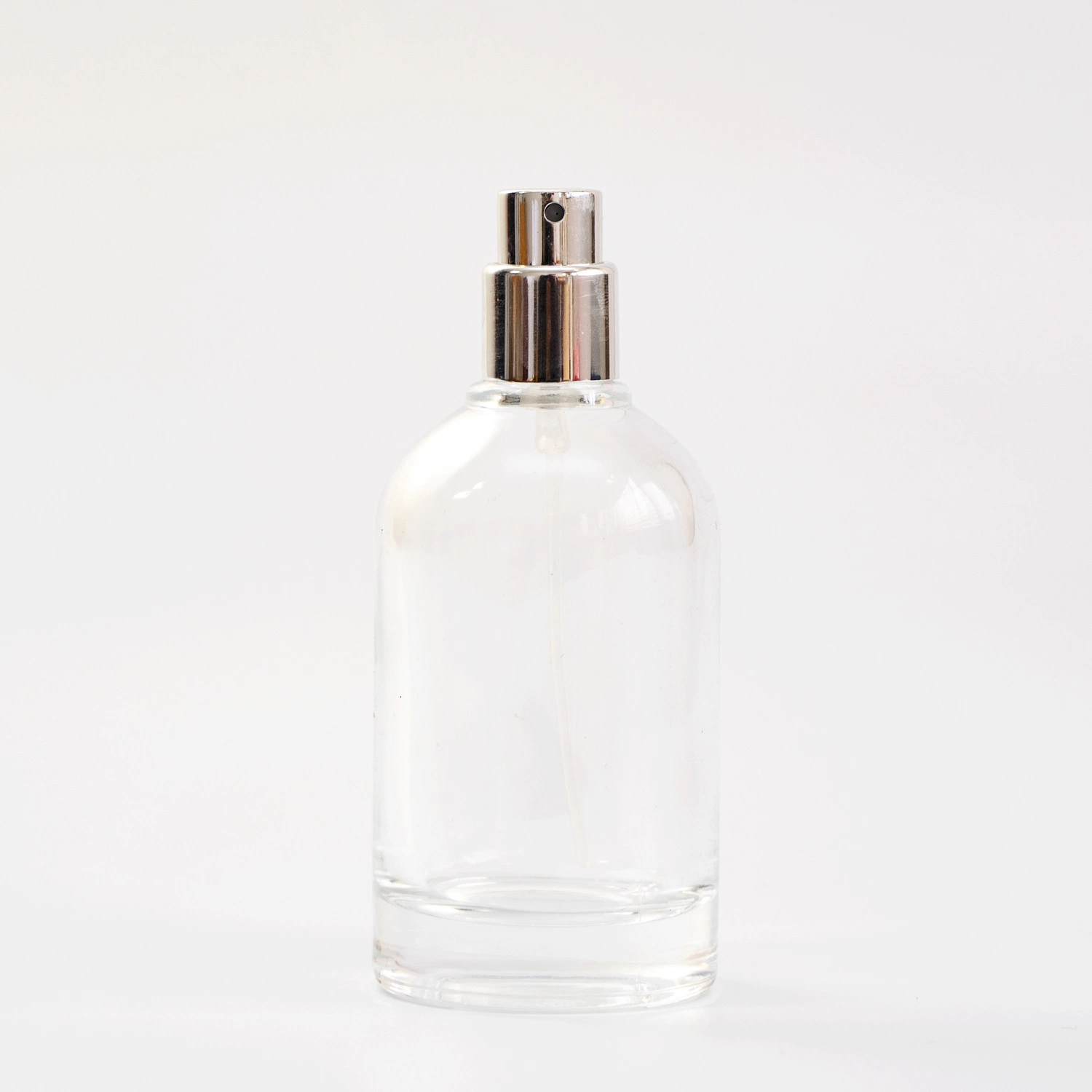 Glass Cosmetic Alcohol Bottles Frosted Glass Spray Bottles 100ml with Crimp Pump Spray