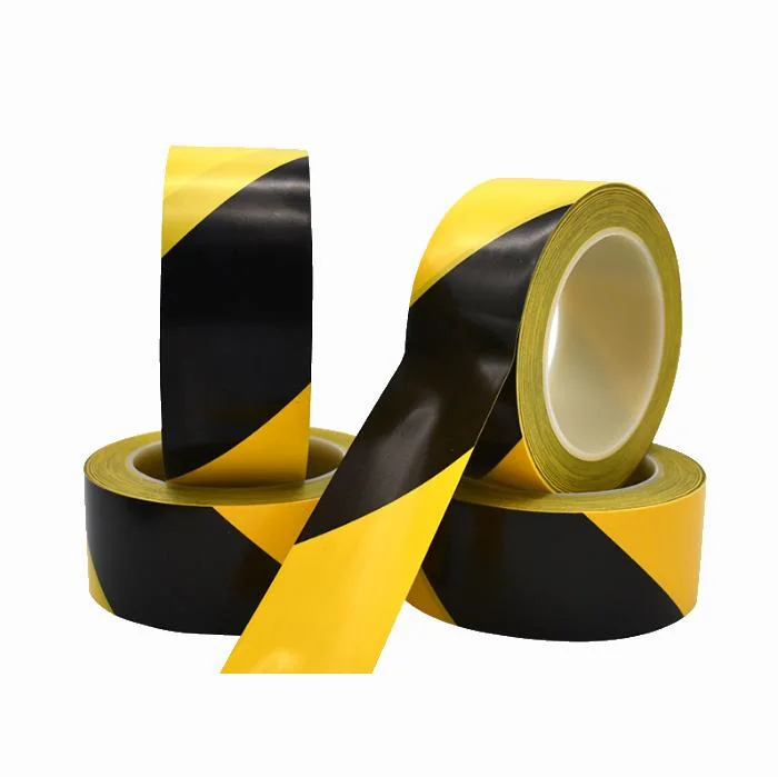 PVC Marking Tape Self Adhesive Safety Industrial Warning Floor Tape Underground Parking Tape