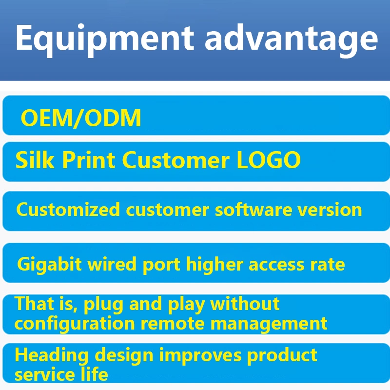 Original Gpon/Epon ONU Hgu Wl5411b 4ge+Tel 2.4G; 5g Dual-Band Fiber Optic Network Termination WiFi Router English Firmware