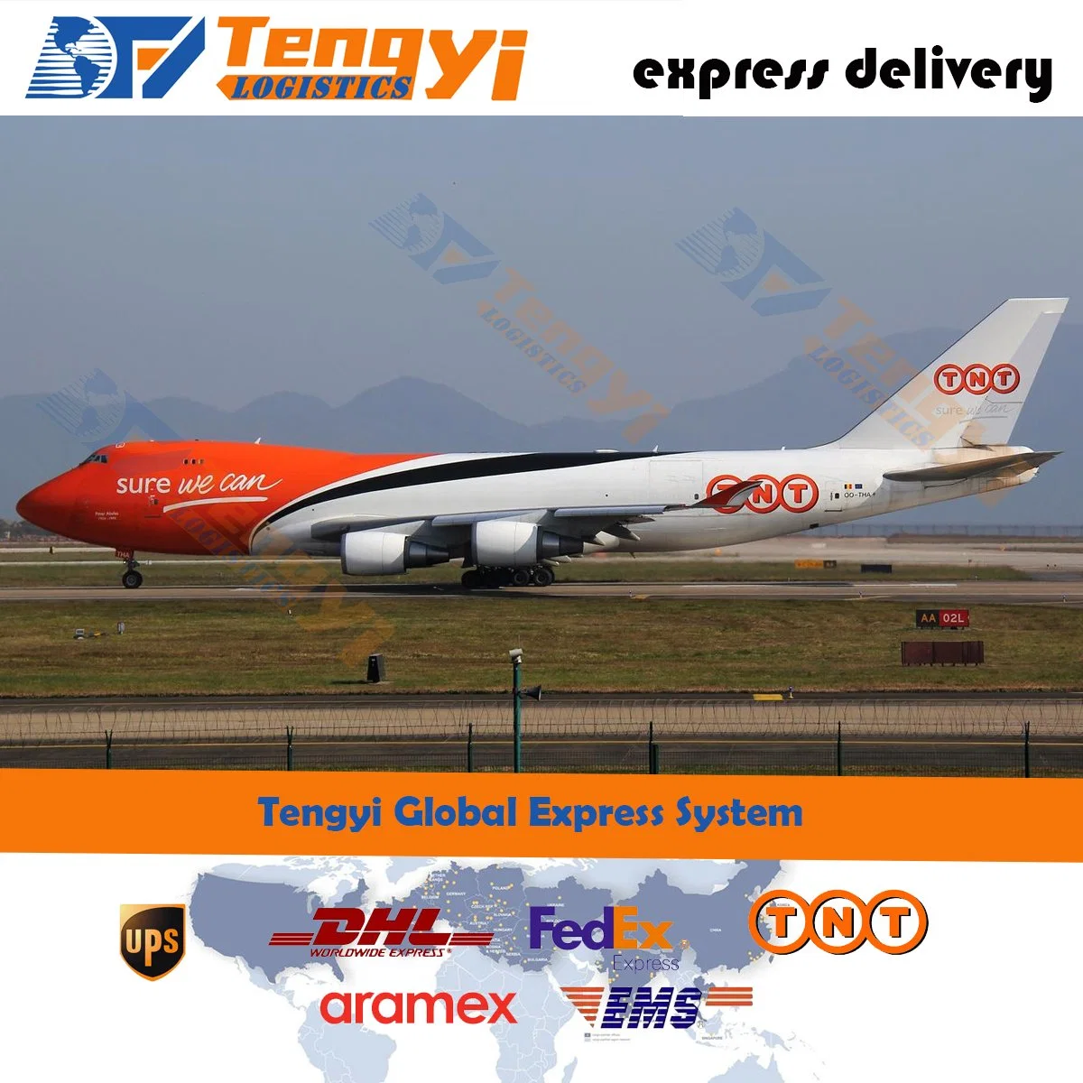 Economical Air Freight DHL/UPS/FedEx/TNT Express Delivery to Peru/Philippines/Poland/Portugal From China Shipping Agent