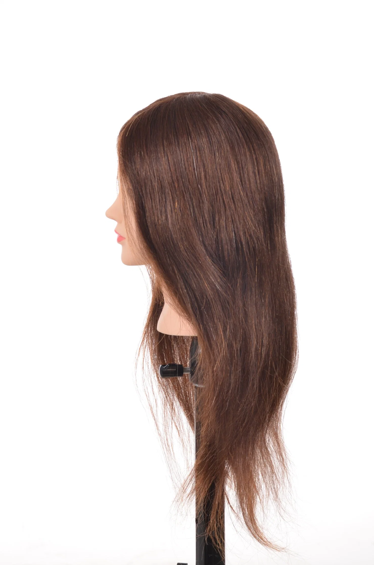 Mannequin Head Natural Human Hair Training Head 18inches for Style