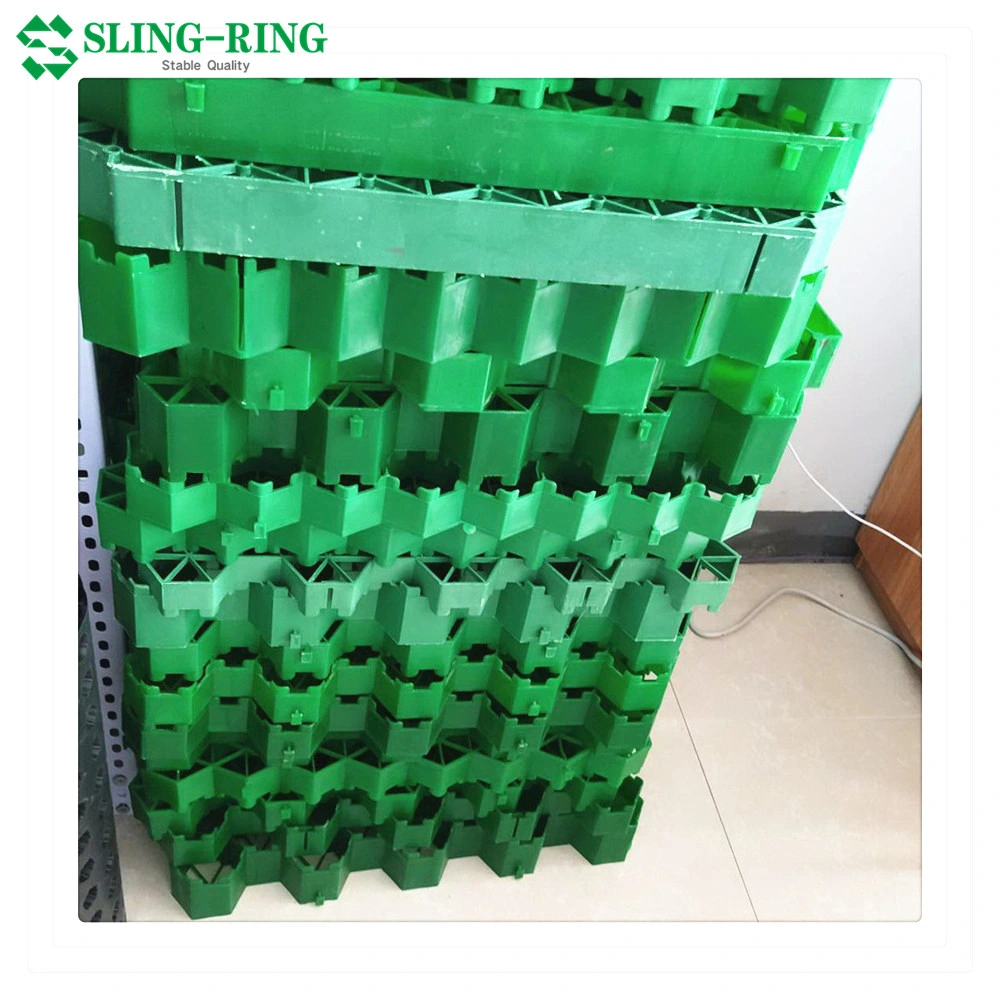 High quality/High cost performance  Interlocking Plastic Grass Grid Turf Paver Grid Geogrid for Car Parking Sale