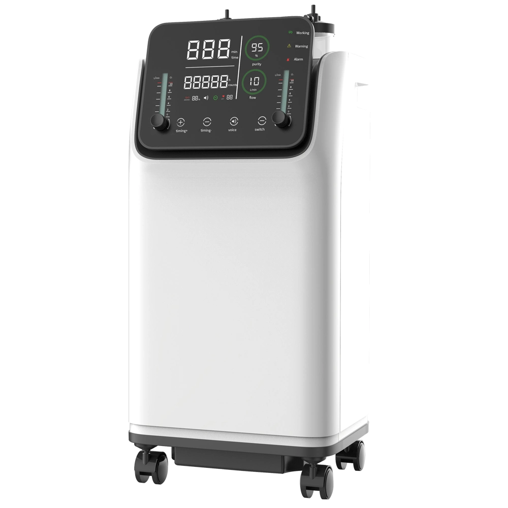 10L Oxygen Concentrator with Nebulizer and Remote Control 95% Purity 220V/110V 50Hz/60Hz