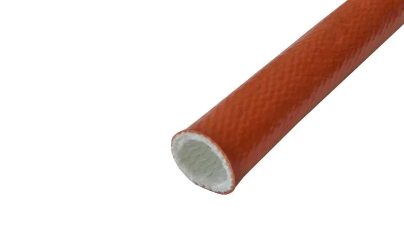 Heat Resistant Silicone Coated Fiberglass Sleeve