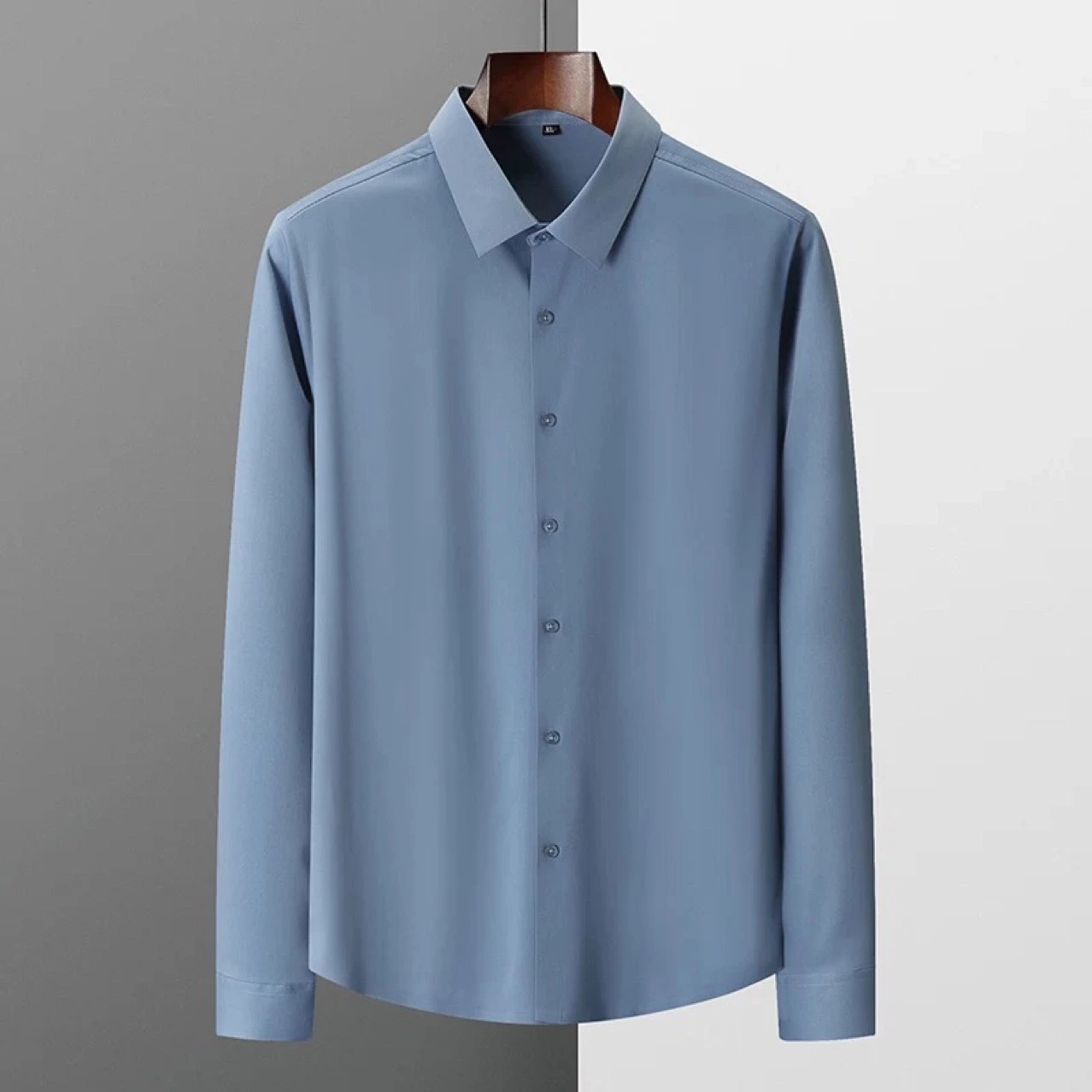 OEM Men's Shirt Long Sleeve Slim Business Mercerized Shirt Men's Clothing Wholesale/Supplier