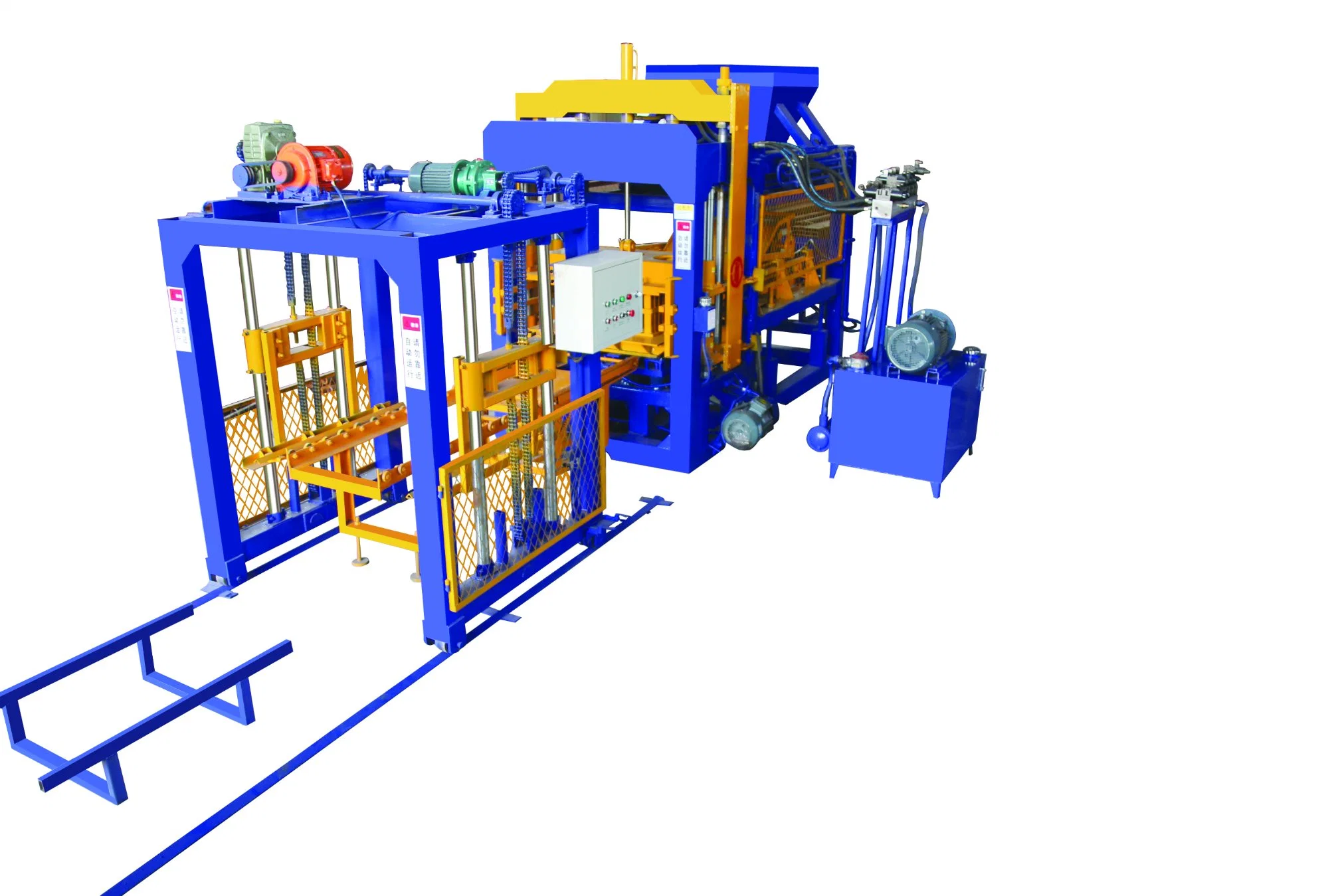 Automatic Used Cement Solid Block Making Machine Qt6-15 Concrete Hollow Brick Making Machine for Sale in USA