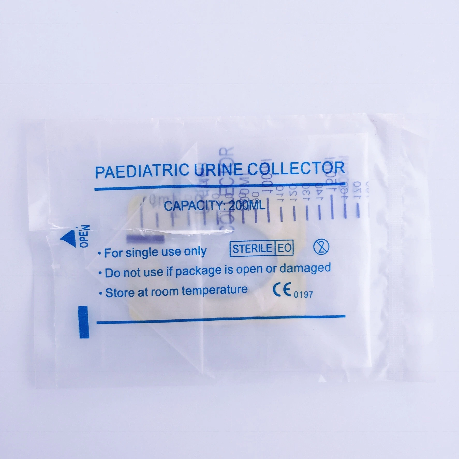 Hospital Medical Use Disposable Paediatric Urine Collector Urine Bag for Baby