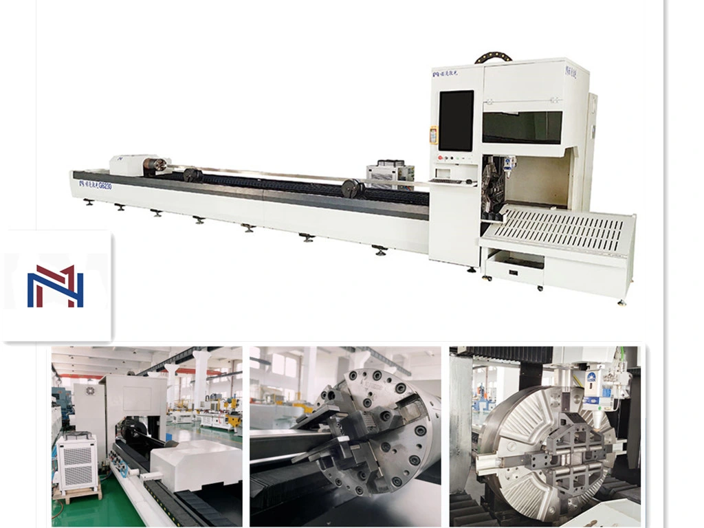 The Accessories Are Imported with High quality/High cost performance  Pipe Laser Cutting Machine