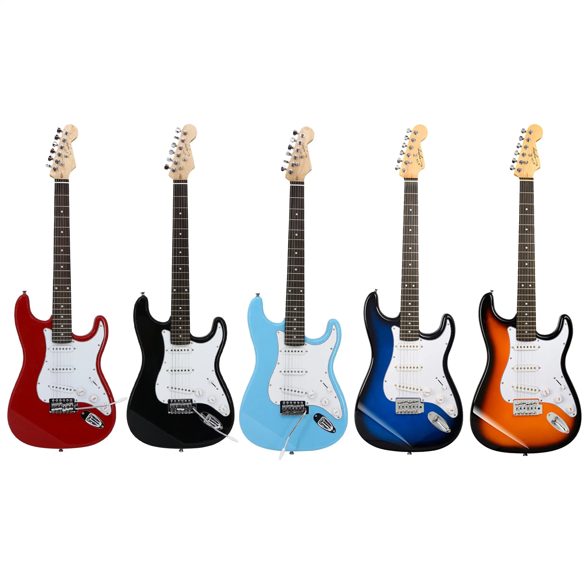 Original Factory Customs Martin Guitar Electronic Jazz Guitar Kit String Musical Instruments Colorful Carbon Fiber St Bass Guitar Electric Guitar