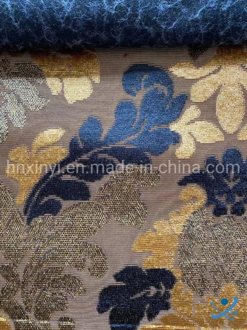 Fashion 100% Polyester Modern Woven Jacquard Upholstery Fabric