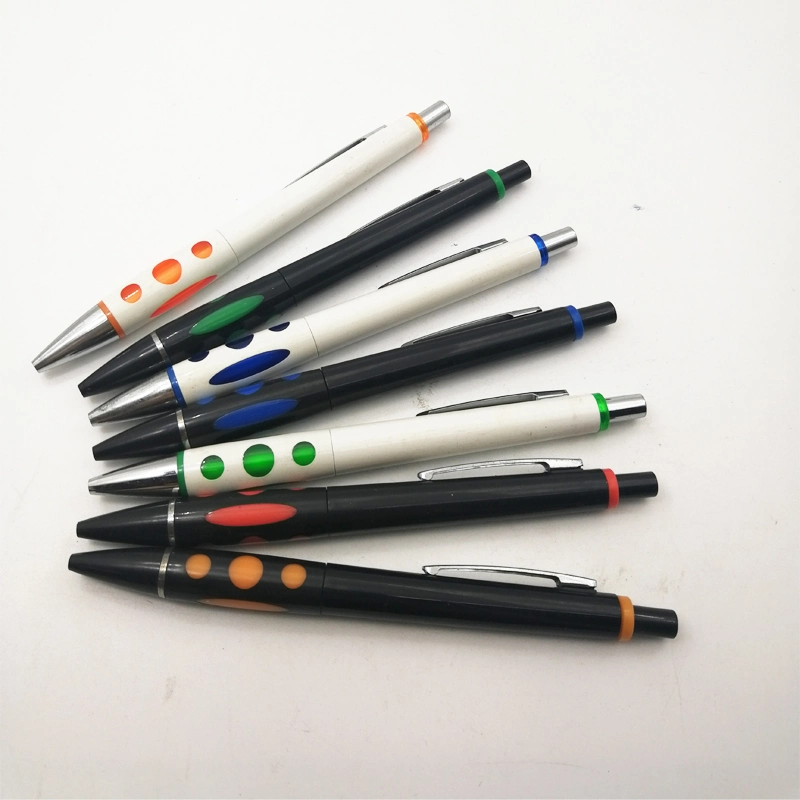 Plastic Ball Pen with Ball Click