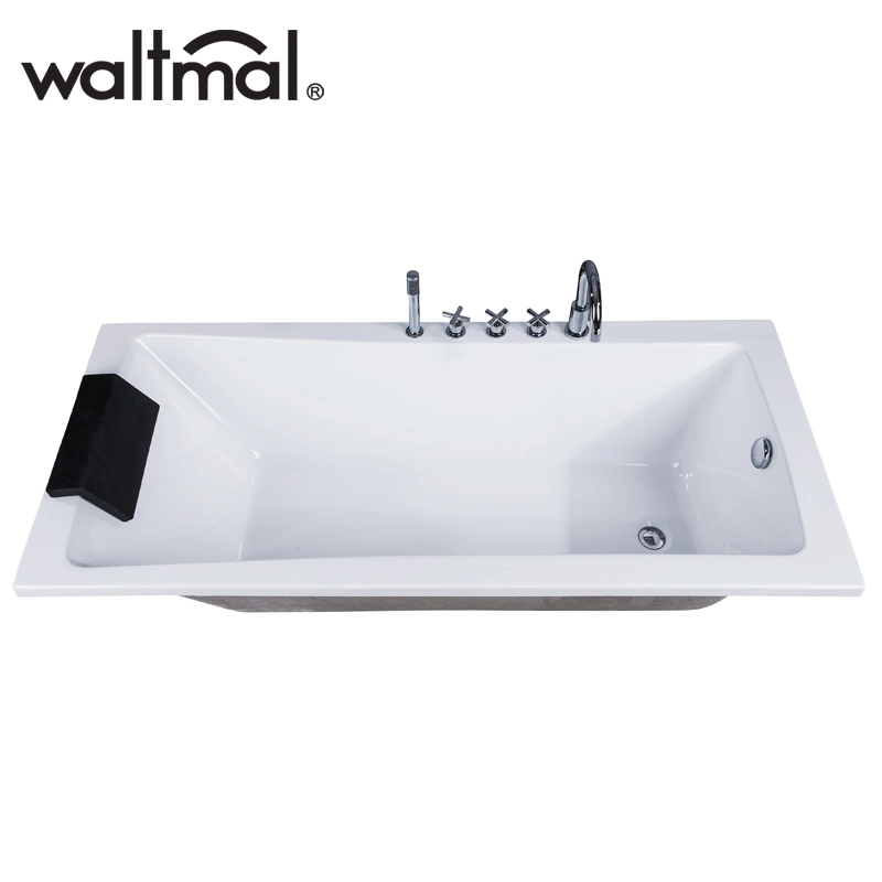 Chinese Acrylic Standard Size Bath Tub Bathroom Drop in Bathtub