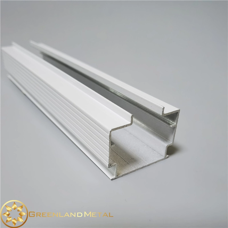 New Style Aluminum Vertical Blind Head Track White