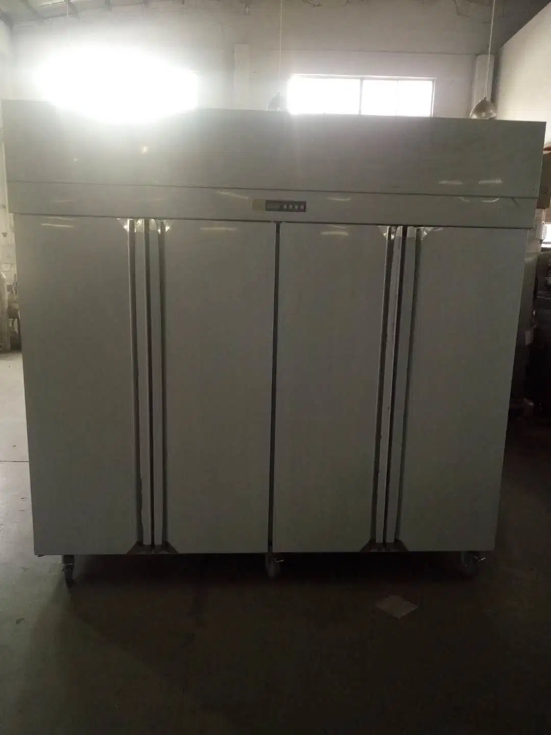 Stainless Steel Refrigerator Upright 2000L 4 Door Chiller Freezer