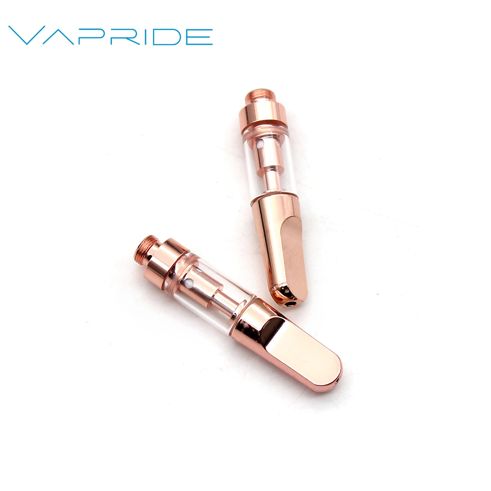 Wholesale/Supplier E Cigarette Vapride Brand Gold Color 0.5ml 510 Thread Cartridge Atomizer