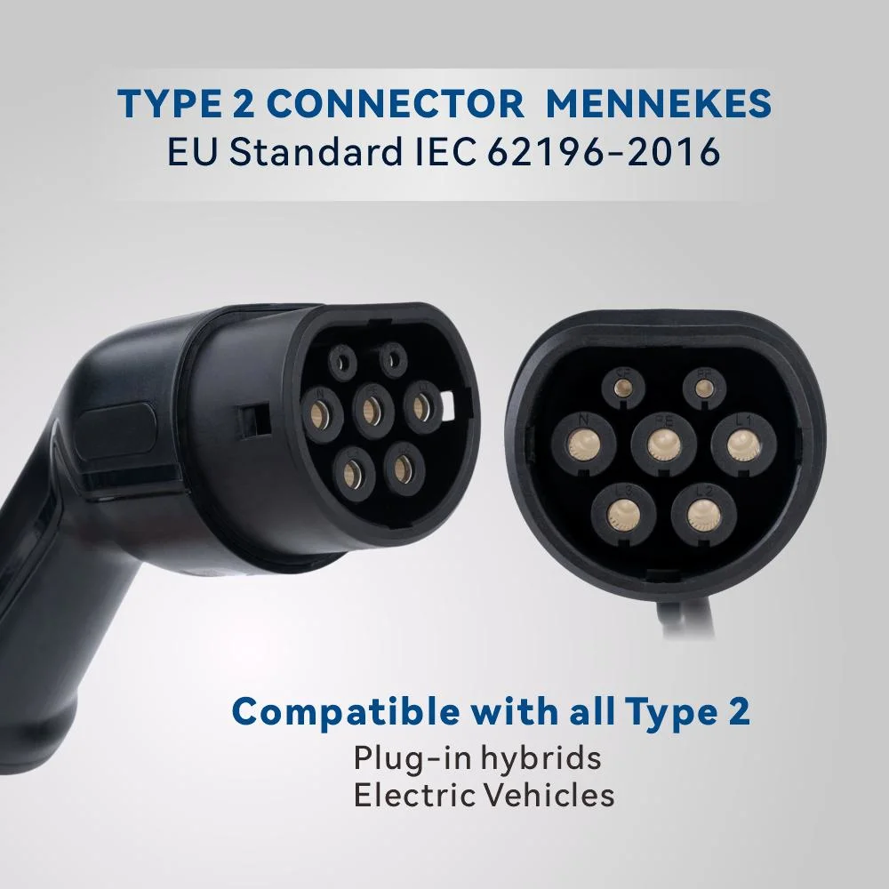 Weeyu Wall Mounted Type 2 EV Charger with 7kw 11kw 22kw 380V Wallbox for Electric Vehicle Charging Stations