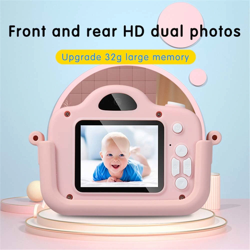 A3s 1080P Children Mini Digital Toys Cute Cartoon Kids Camera for Birthday