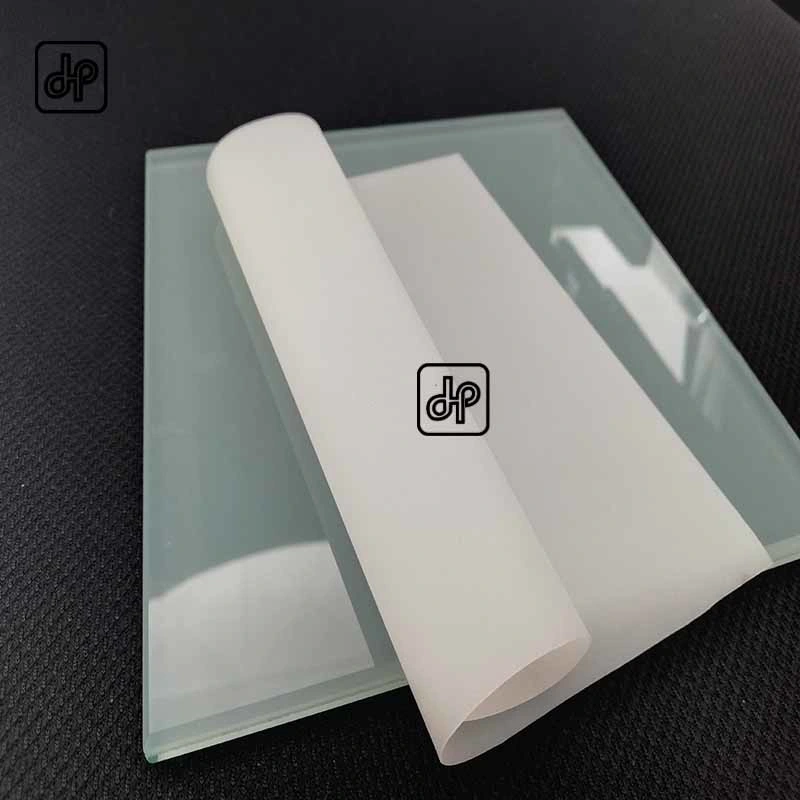 0.38mm Milky White Translucent, Semi Transparent Color PVB Film for Laminated Glass