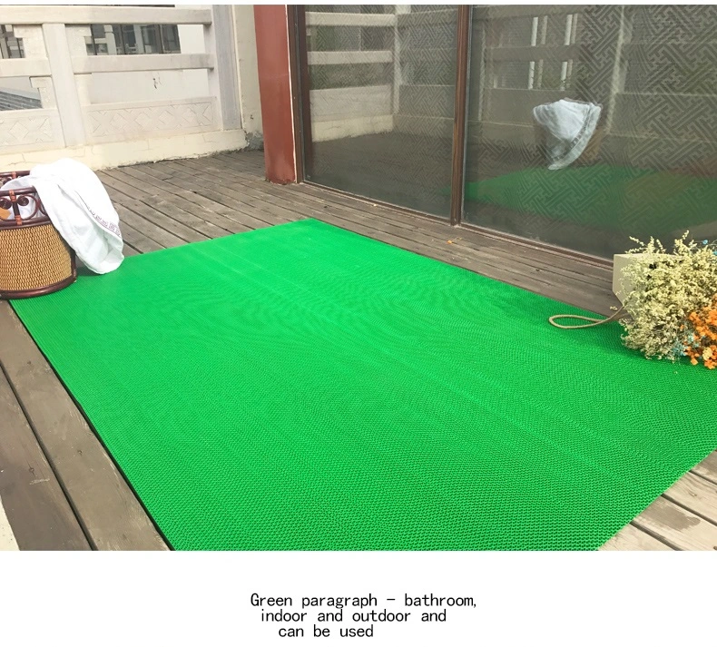 Original Factory Sale 100% Waterproof PVC S or Z Mesh Bath Drainage Mat in Rolls for Wet Area