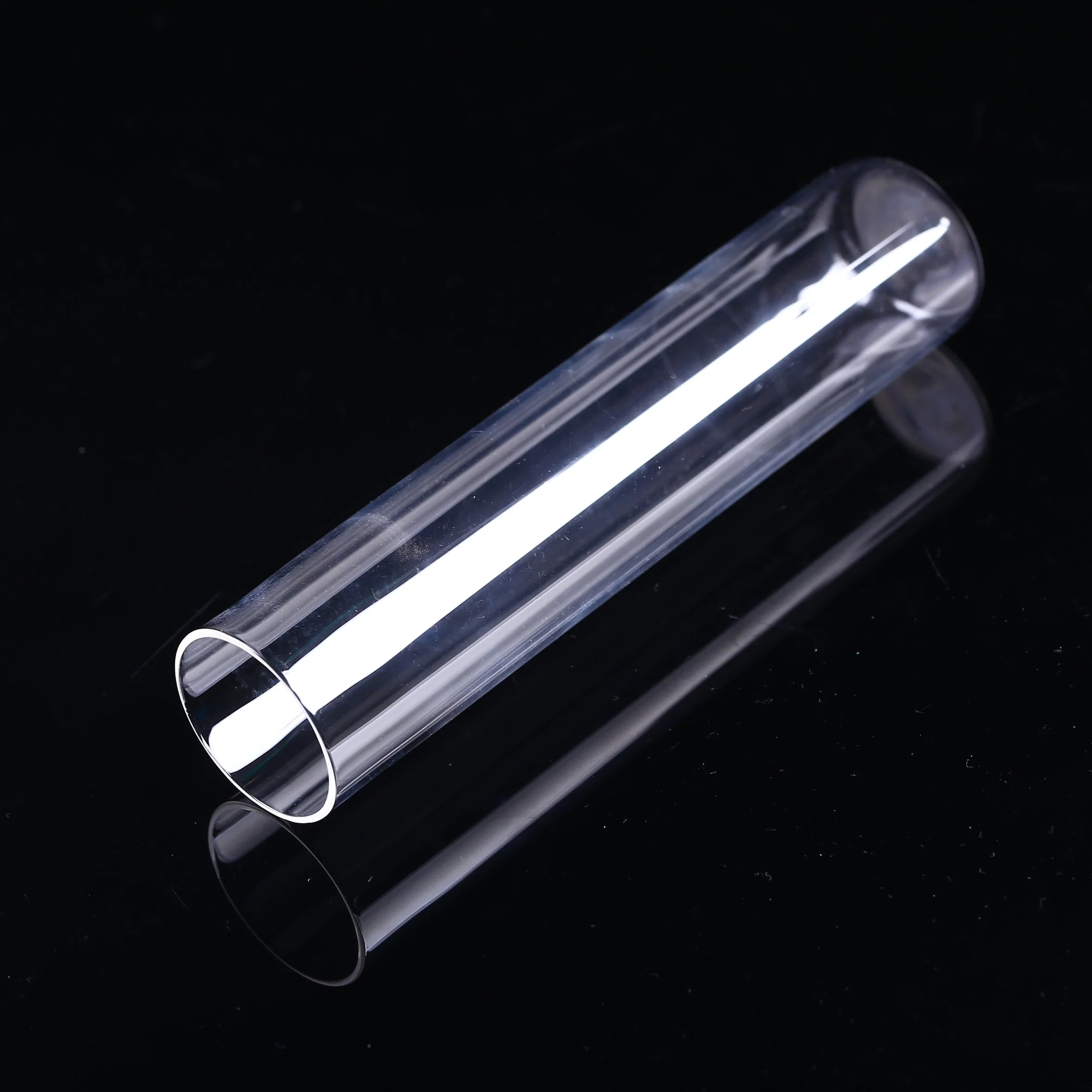 New Special Design Custom Long Section Machining Kitchen Clear Quartz Glass Tube