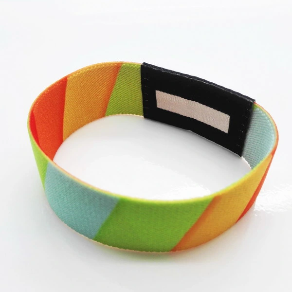 Custom Elastic Bracelet DESFire Ntag213 216 NFC Elastic Wristband