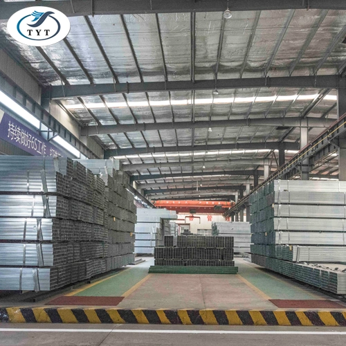 Gi Carbon Square Steel Pipes Welded Tube Tianjin Factory