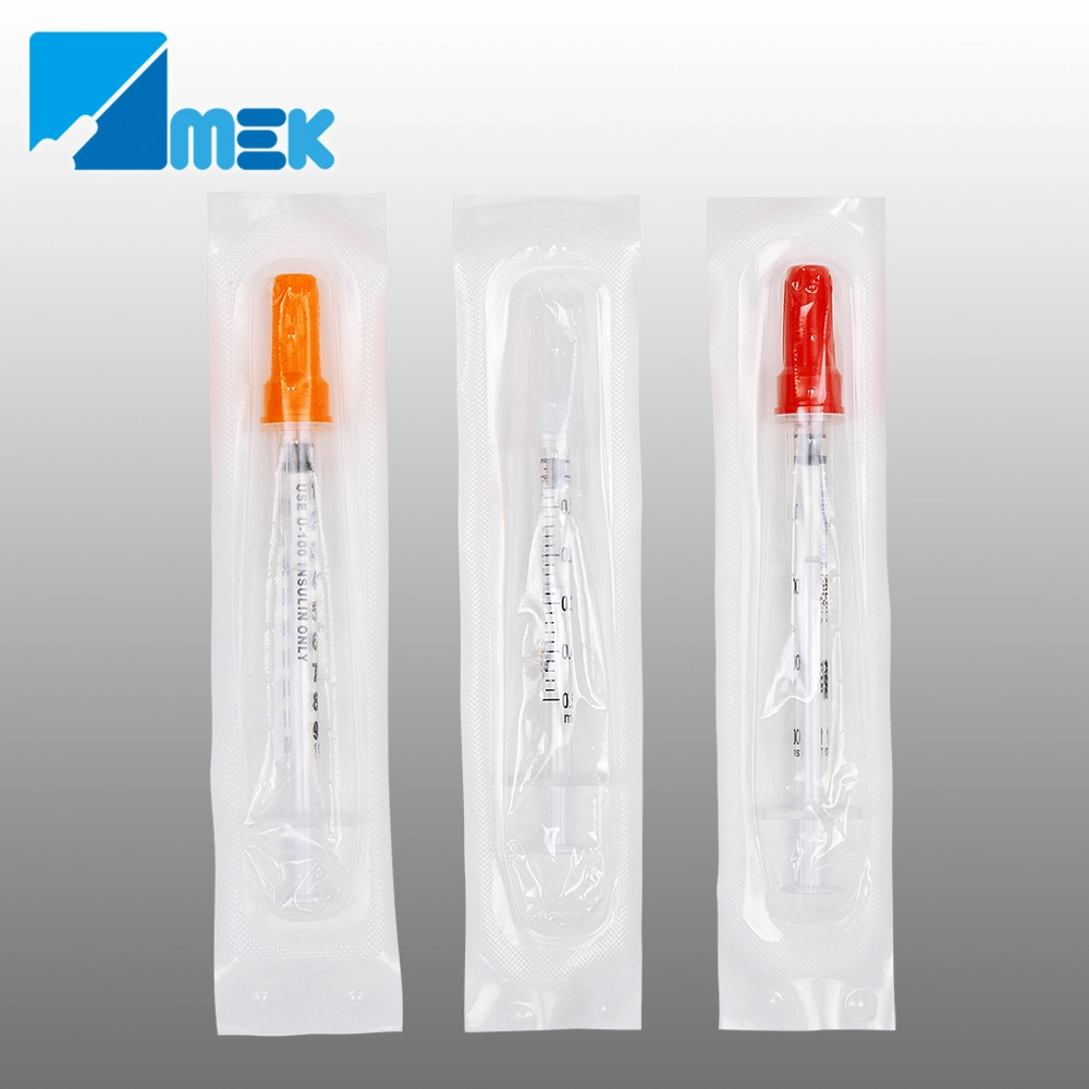 1ml 1cc Safety Insulin Syringe with CE FDA 510K Mdsap