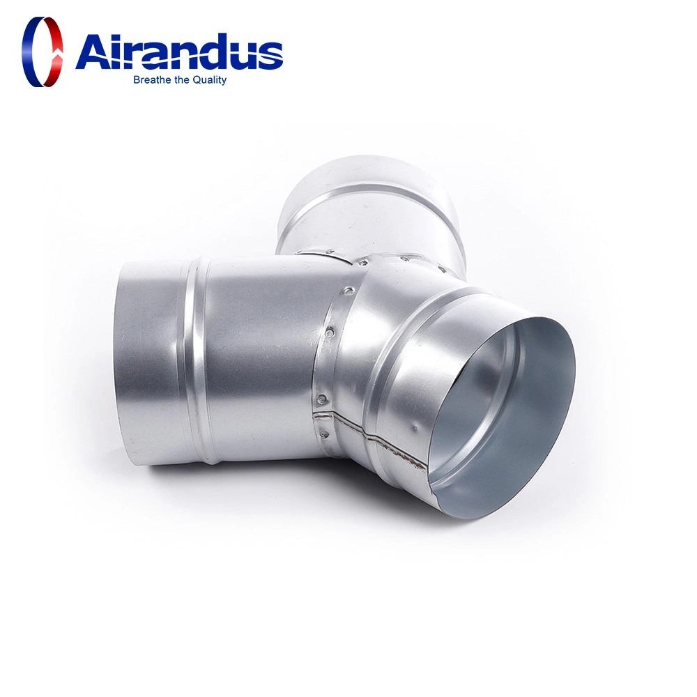 HVAC Ventilation System Heavy-Duty Galvanized Steel Connector Yp Spriral Duct for Ductwork