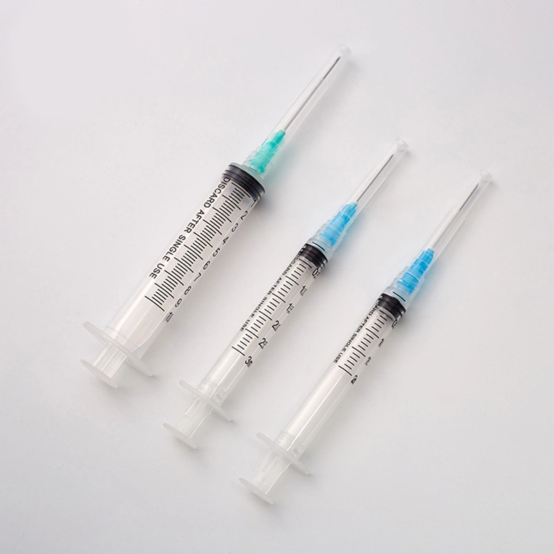 Disposable Medical Supplies Syringe with Needle