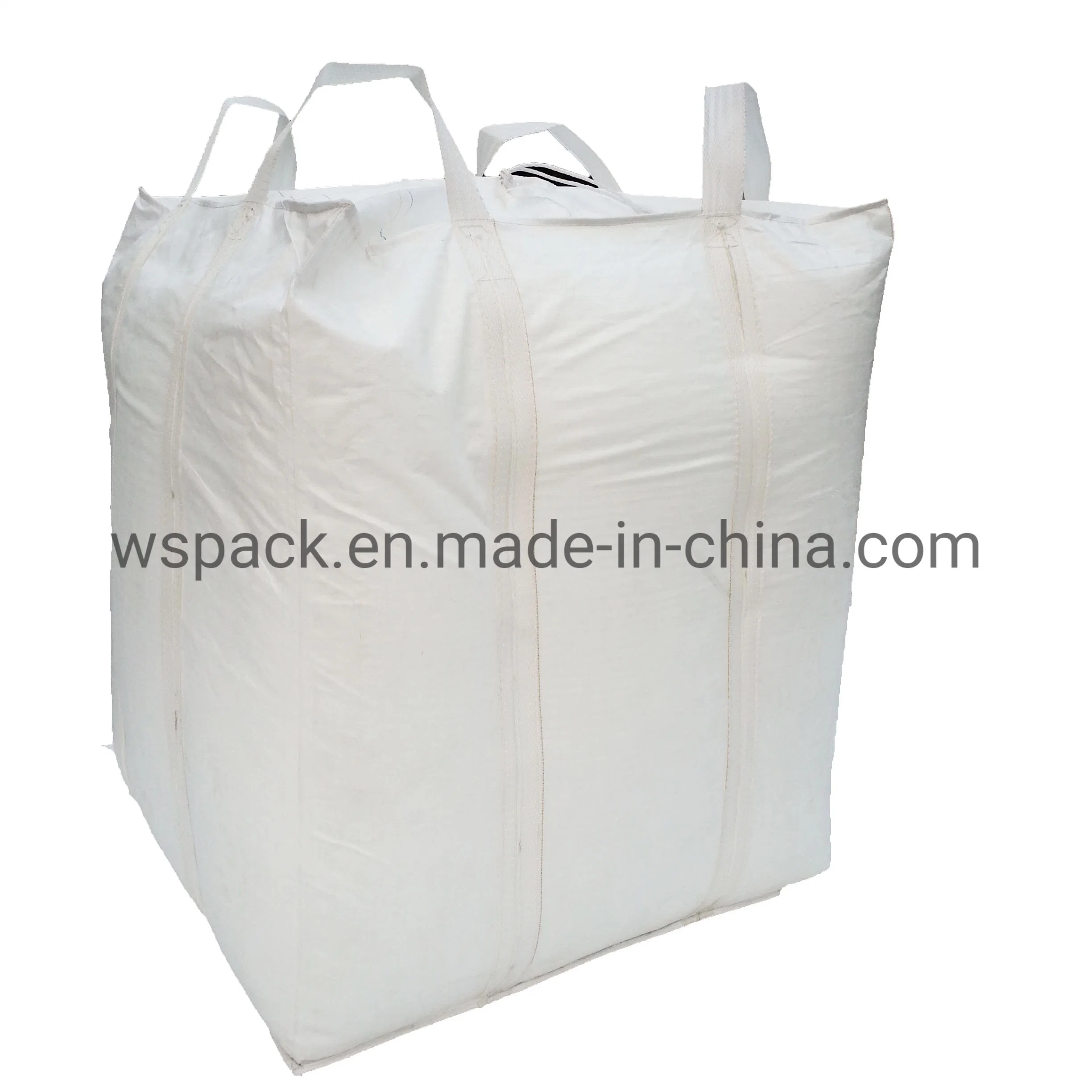 Sac à bandoulière quatre élingues sac géant FIBC 1 tonne en vrac Alimentation de l'usine de sacs